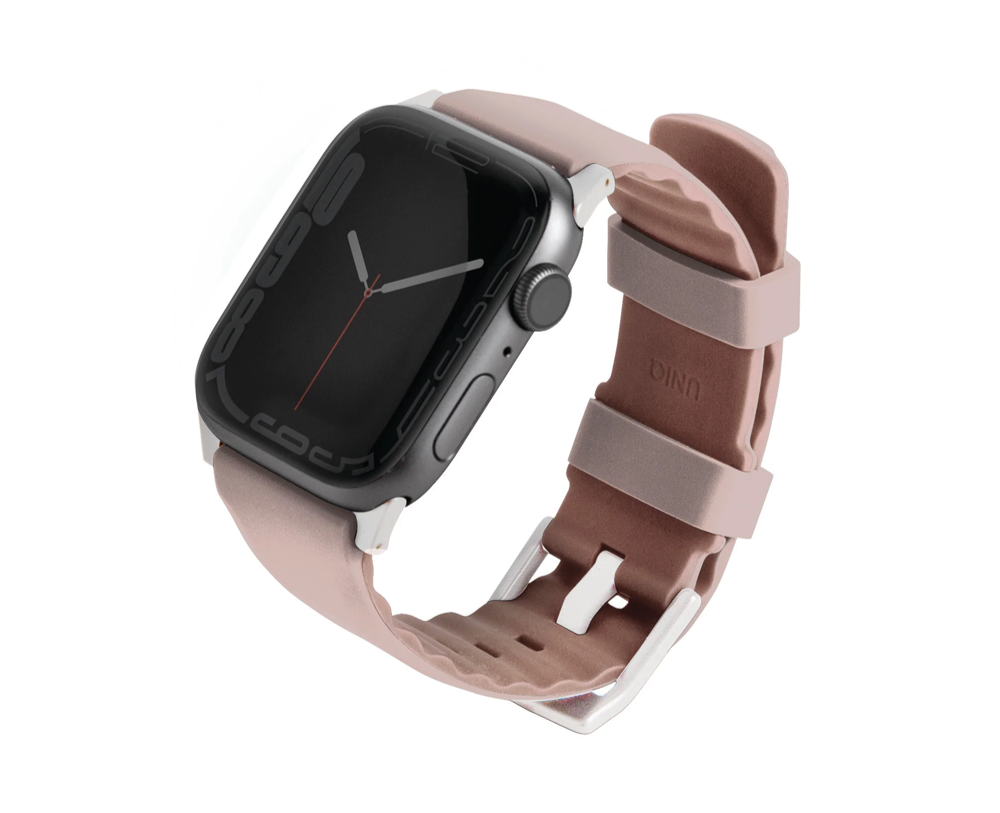Uniq Linus Airosoft Silicone Apple Watch Strap 41/40/38mm | Rose Pink Uniq Linus Airosoft Silicone Apple Watch Strap 41/40/38mm | Rose Pink